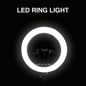 18″ LED Ring Light Set
