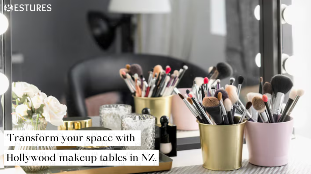 Hollywood makeup tables in NZ.