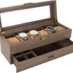 Brown Watch Box Organsier