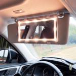 Car Vanity Mirror with Light