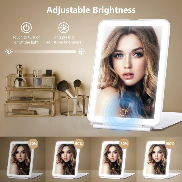 Gestures Rechargeable Travel Mirror