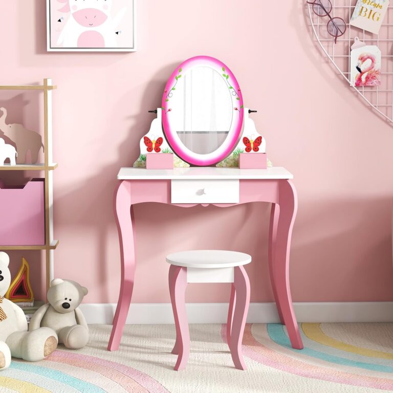 Kids Vanity Table Stool