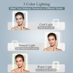 3 Color Light Travel Mirror