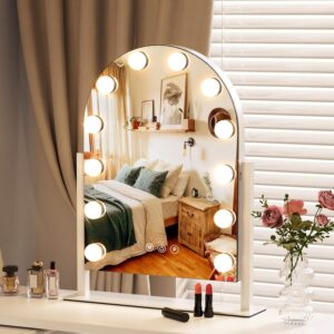 yellow light makeup mirror