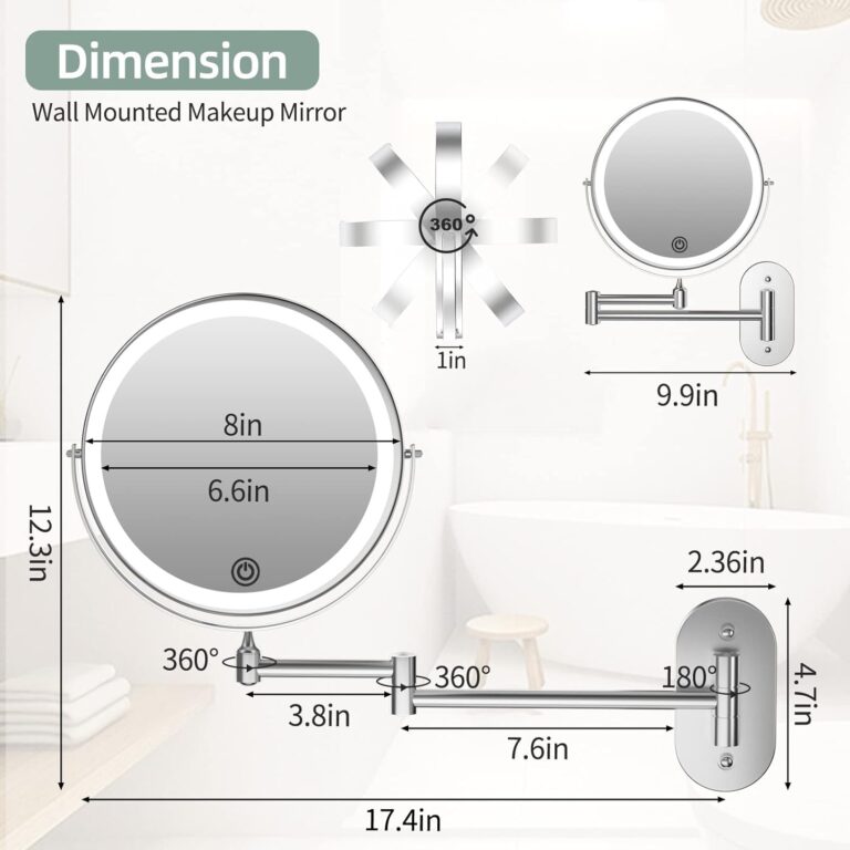 Wall Mounted Vanity Mirror