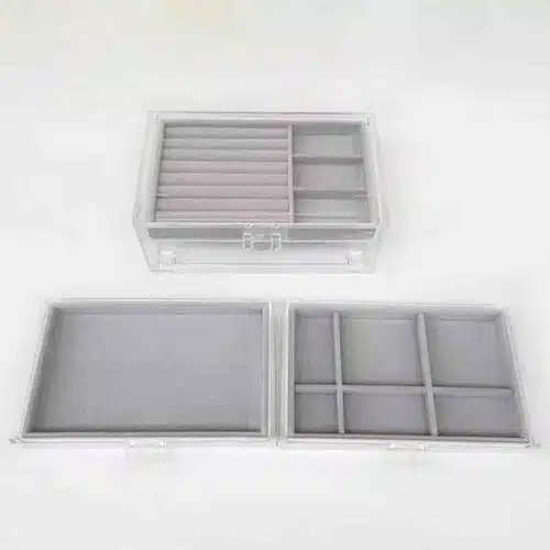 Acrylic Jewellery Organiser Storage Box Jewelry Organizer
