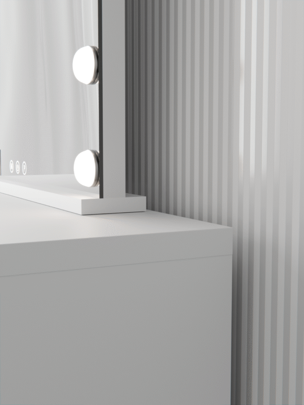 White Dressing Table Mirror