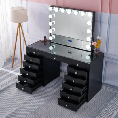 Hollywood mirror vanity