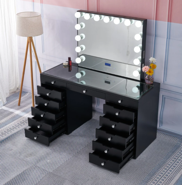 Hollywood mirror vanity