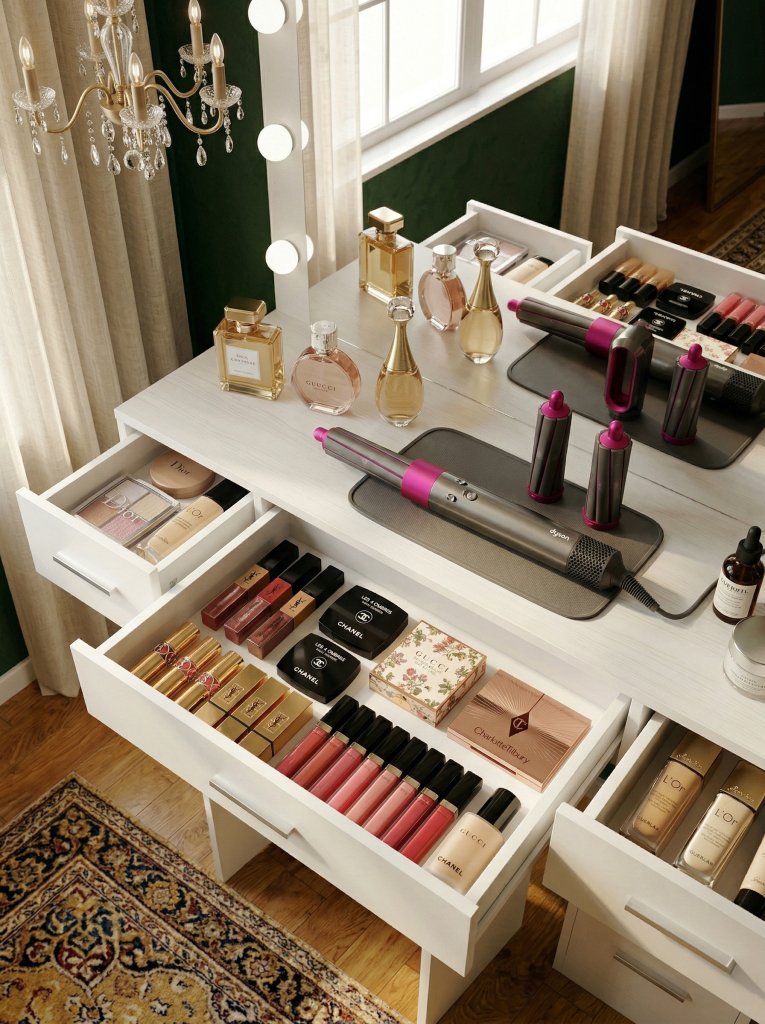 makeup vanity with lights nz