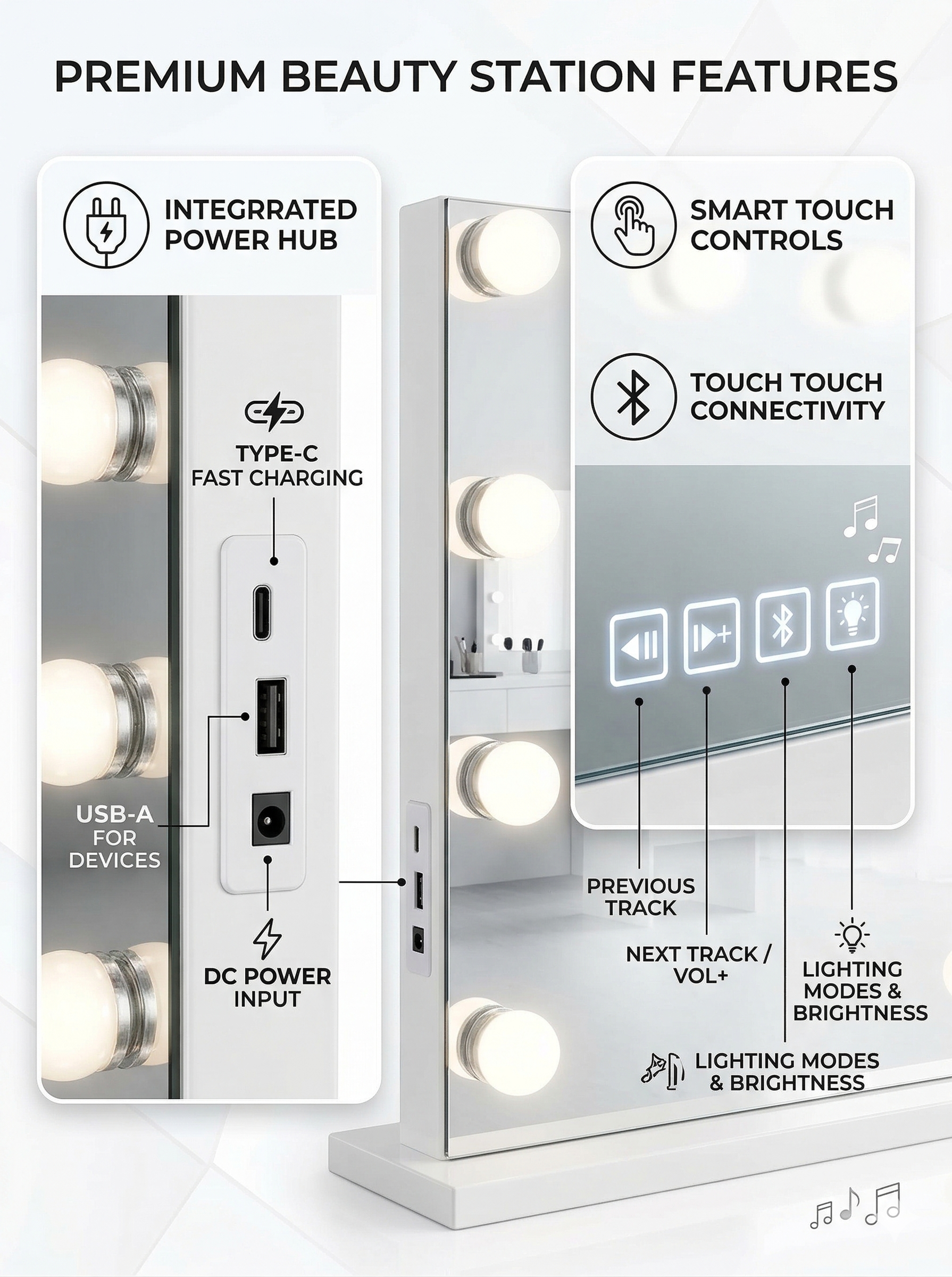 Hollywood Mirror Elite Shine