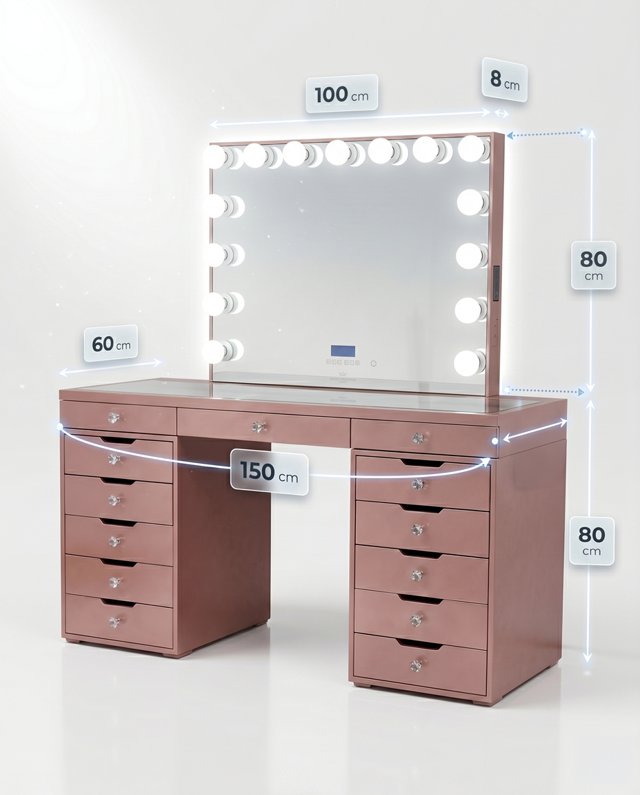Norvina Hollywood Vanity Station