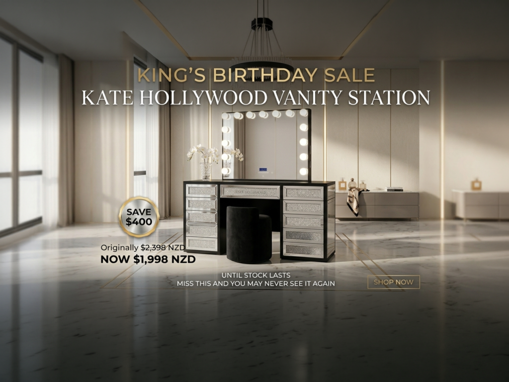 Black - Hollywood Vanity Station